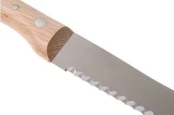 Robert Herder Bread Knife Straight Classic Red Beech Stainless Steel -Knife Shop RH271175001 04 robert herder rh271175001 04