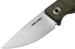 Real Steel CVX-80 OD Green Micarta 3562 Convex Bushcraft Knife, Poltergeist Design -Knife Shop RL3562 03 realsteel