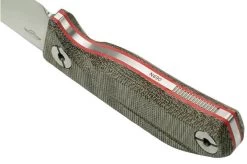 Real Steel CVX-80 OD Green Micarta 3562 Convex Bushcraft Knife, Poltergeist Design -Knife Shop RL3562 04 realsteel