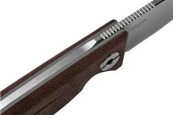 Real Steel CVX-80 Red Micarta 3564 Convex Bushcraft Knife, Poltergeist Design 12 Real Steel CVX-80 Red Micarta 3564 Convex Bushcraft Knife, Poltergeist Design -Knife Shop RL3564 05 realsteel