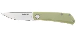 Real Steel Luna 7001GK Glow In The Dark Green, Knivesandtools Exclusive Slipjoint Pocket Knife