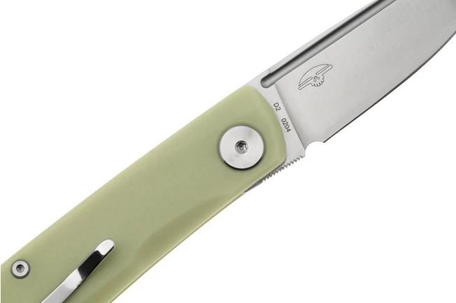 Real Steel Luna 7001GK Glow In The Dark Green, Knivesandtools Exclusive Slipjoint Pocket Knife 5 Real Steel Luna 7001GK Glow In The Dark Green, Knivesandtools Exclusive Slipjoint Pocket Knife - Image 5