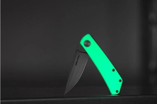Real Steel Luna 7001GK Glow In The Dark Green, Knivesandtools Exclusive Slipjoint Pocket Knife 7 Real Steel Luna 7001GK Glow In The Dark Green, Knivesandtools Exclusive Slipjoint Pocket Knife - Image 7