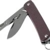 Ruike S22-N Brown Keychain Pocket Knife