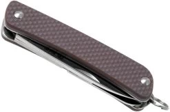 Ruike S22-N Brown Keychain Pocket Knife -Knife Shop RUS22 N 04 ruike knives