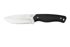 Schrade Exertion Drop Point Knife 1159309, Black Fixed Knife