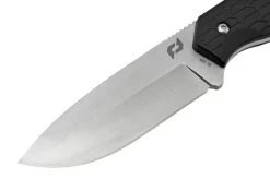 Schrade Exertion Drop Point Knife 1159309, Black Fixed Knife -Knife Shop SC1159309 03 schrade