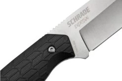 Schrade Exertion Drop Point Knife 1159309, Black Fixed Knife -Knife Shop SC1159309 05 schrade
