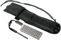 Schrade Frontier 5" Fixed Blade SCHF36, 1095 Carbon Steel, Fixed Knife With Sharpening Steel And Firesteel -Knife Shop SCHF36 08 schrade