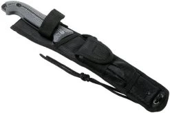 Schrade Frontier 7" Fixed Blade SCHF52M Micarta, 1095 Carbon Steel, Fixed Knife With Sharpening Stone & Firesteel -Knife Shop SCHF52M 07 schrade