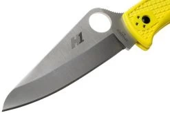 Spyderco Pacific Salt 2 Yellow C91PYL2 Pocket Knife -Knife Shop SPC91PYL2 03 spyderco
