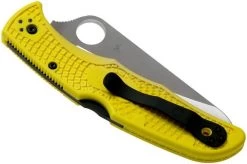 Spyderco Pacific Salt 2 Yellow C91PYL2 Pocket Knife -Knife Shop SPC91PYL2 04 spyderco