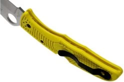 Spyderco Pacific Salt 2 Yellow C91PYL2 Pocket Knife -Knife Shop SPC91PYL2 05 spyderco