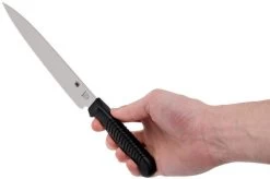 Spyderco K04PBK Utility Knife 16.5 Cm, Black -Knife Shop SPK04PBK 06 spyderco kitchen