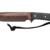 TRC Knives Apocalypse, Elmax Apocalypse Finish, Black Canvas Micarta, Survival Knife