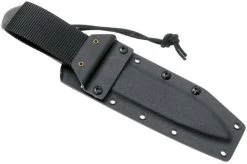 TRC Knives Apocalypse, Elmax Apocalypse Finish, Black Canvas Micarta, Survival Knife -Knife Shop TI AP AP MICBK 07 trc knives