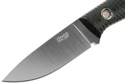 TRC Knives Classic Freedom, FFG, Black Canvas Micarta Outdoor Knife -Knife Shop TI CF FFG MICBK 03 trc knives