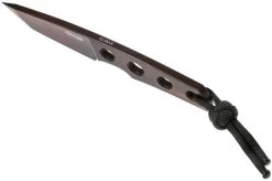 TRC Knives Mini Tanto, M390 Apocalyptic Finish, Neck Knife -Knife Shop TI MTA 04 trc knives