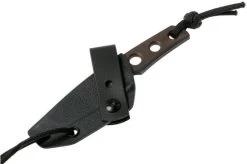 TRC Knives Mini Tanto, M390 Apocalyptic Finish, Neck Knife -Knife Shop TI MTA 07 trc knives