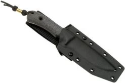 TRC Knives South Pole, Elmax Apocalypse Finish 2022 Biohazard Edition, Black Canvas Micarta, Survival Knife -Knife Shop TI SP BCM APO 06 trc knives