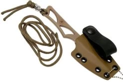 Spartan Blades Enyo Flat Dark Earth Neck Knife, SB2DE -Knife Shop USSB2DE 07 spartan blades ussb2de 07