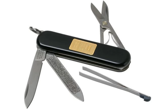 Victorinox Classic Gold Ingot 1gr 0.6203.87 Swiss Pocket Knife 1 Victorinox Classic Gold Ingot 1gr 0.6203.87 Swiss Pocket Knife