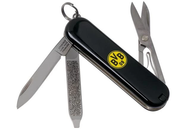 Victorinox Classic SD BVB Borussia Dortmund Black 0.6223.3BVBB1 Swiss Pocket Knife 1 Victorinox Classic SD BVB Borussia Dortmund Black 0.6223.3BVBB1 Swiss Pocket Knife