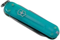 Victorinox Classic SD Translucent Colours, Tropical Surf 0.6223.T24G Swiss Pocket Knife -Knife Shop VT0 6223 T24G 04 victorinox
