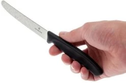 Victorinox SwissClassic Vegetable Knives Black, Set Of 3, 6.7113.3 -Knife Shop VT6 7113 3 04 victorinox groentemesset vt6 7113 3 04 1