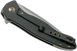 WE Knife Kitefin 2001E Black Titanium, Blue Line Pocket Knife -Knife Shop WK2001E 04 we knife